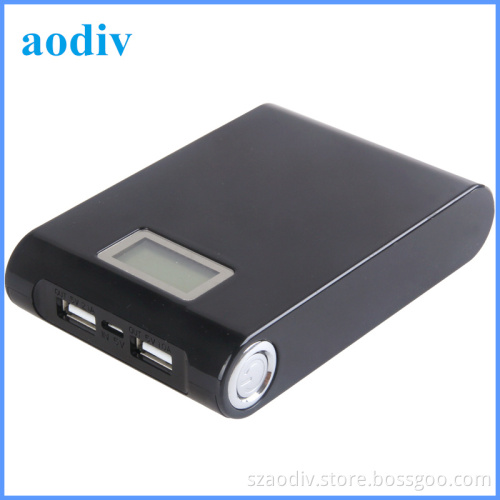 Dual USB LCD Screen High Capacity Li-ion Battery Power Bank